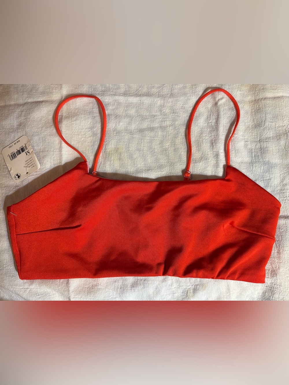 FP Movement red/pink bralette sz M